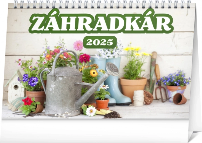 NOTIQUE Bureaukalender Tuinier 2025, 23,1 x 14,5 cm