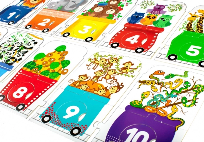 Puzzle ZOO Expres - Tel Met Mij 30 Stukken