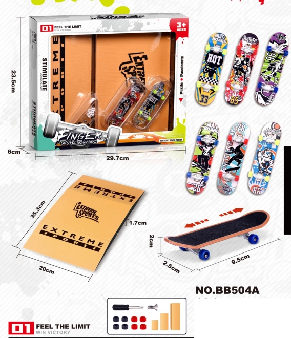 Fingerboard speelset