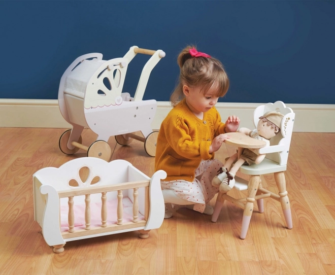 Le Toy Van Holzerne Puppen-Hochstuhl