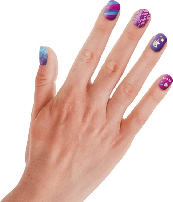 Ensemble d'ongles Crazy Chic Fluo