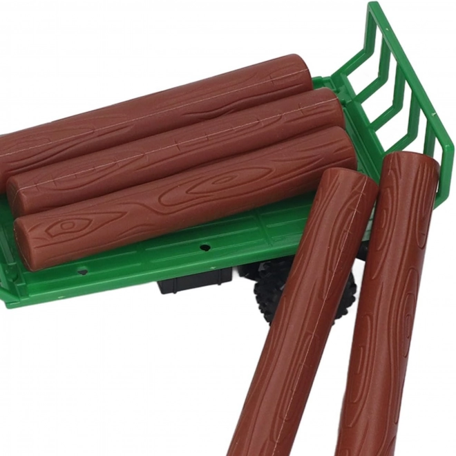 Tractor met aanhanger op afstandsbediening 1:24