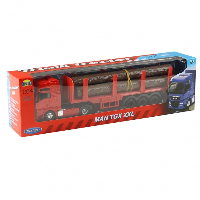 WELLY MODEL MAN TGX XXL vrachtwagen 1:64