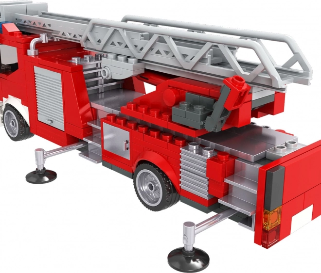Brixies Plus brandweerwagen met draaibare ladder