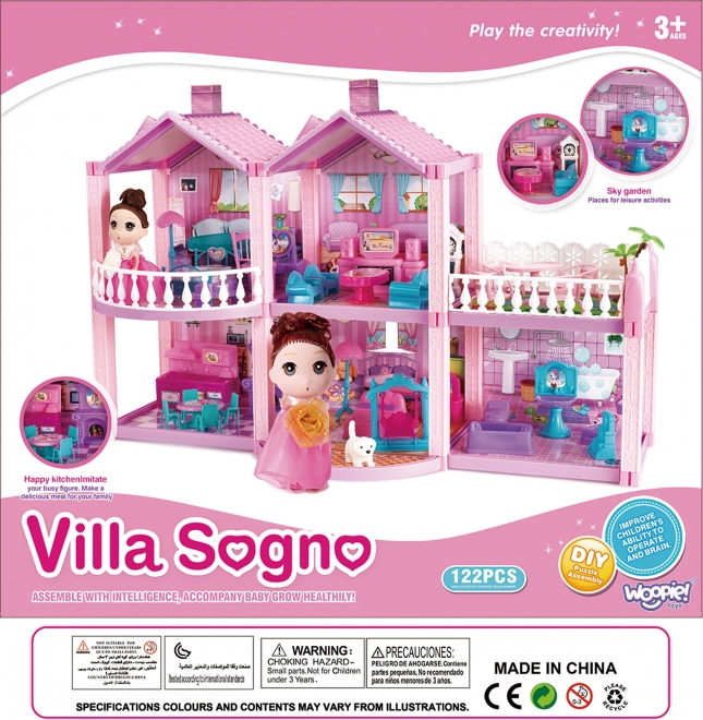 Poppenhuis PONY FANTASY VILLA