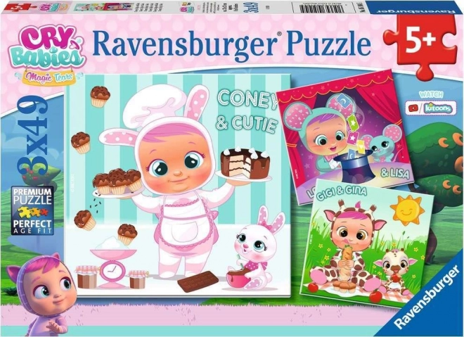 Puzzle RAVENSBURGER Cry Babies Magic Tears 3×49 pieces