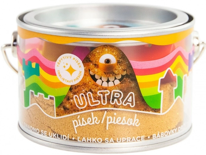 Ultra zand met glitters 200g - goud