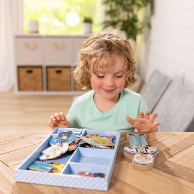 Magnetische aankleden - Julie