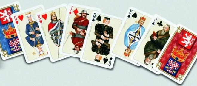 Kaarten Joker Kanasta Tsjechische koninklijke motieven