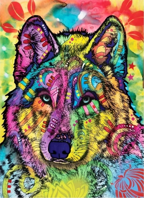 Puzzle Regard de loup 1000 pièces