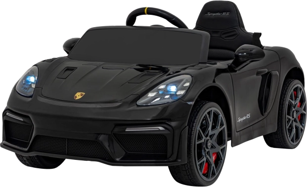Kids’ electric car Porsche 718 Spyder RS – black