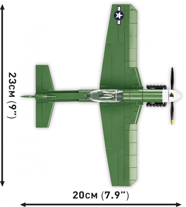 Bausatz Flugzeug P-51D Mustang COBI