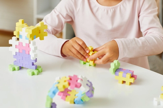 Creative Building Set Plus-Plus BIG Pastel for Kids