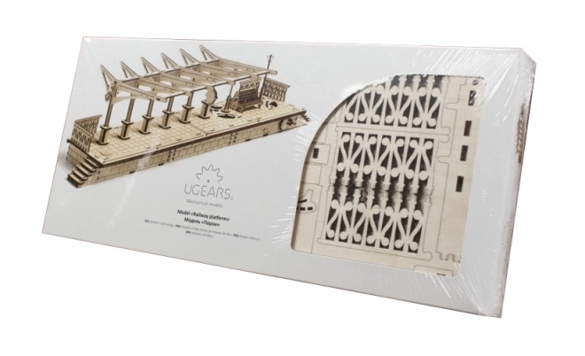 Ugears 3D puzzel - Station 196 delen