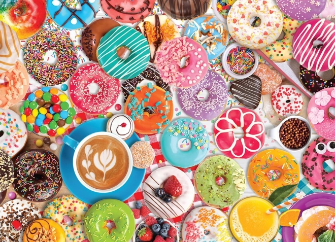Puzzle Fête de beignets 1000 pièces EUROGRAPHICS