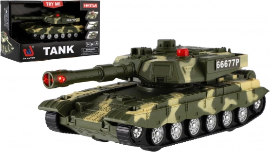 20 cm Tank with Flywheel Drive, Light, and Sound
