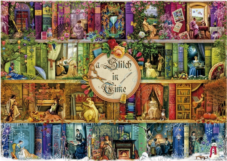 EDUCA Puzzle Couture à travers le temps 3000 pièces