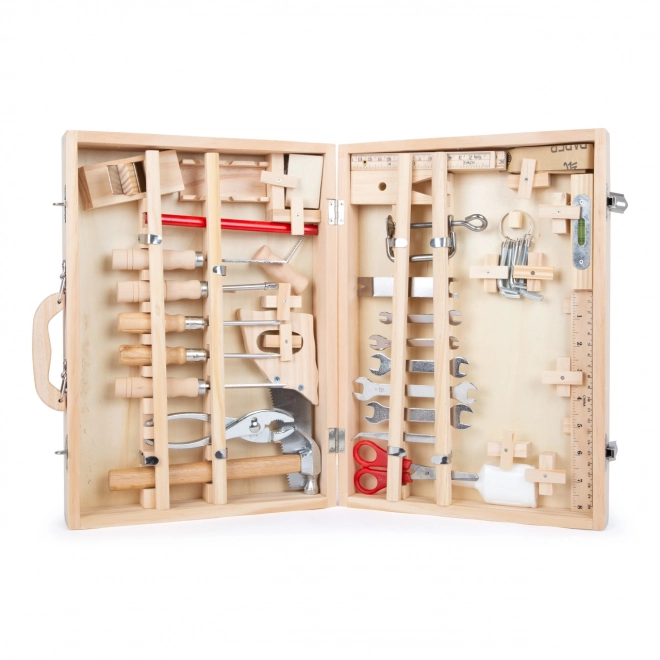 Small Foot Gereedschapskist Deluxe met houten gereedschap