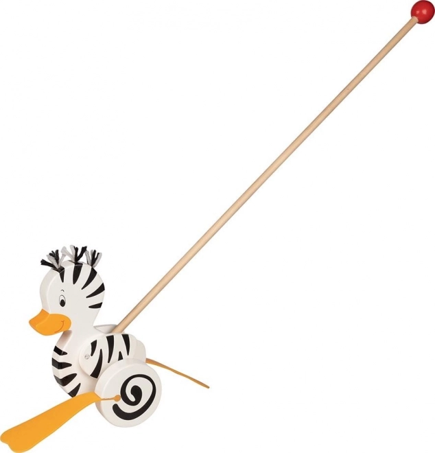 Eend op stok Goki Zebra
