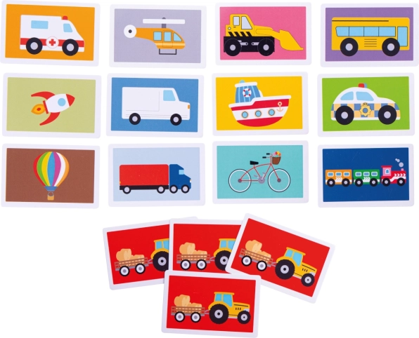 Kaartspel Snap! Transport – BIGJIGS TOYS