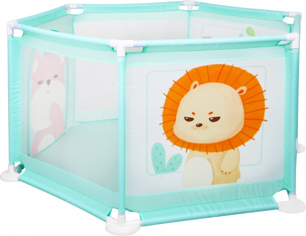Structure hexagonale stable avec espace de jeu