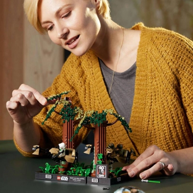 LEGO® Star Wars™ 75353 Achtervolging van speederbikes op de planeet Endor™ – diorama