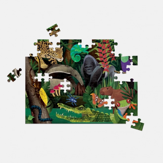 Tweepersoons legpuzzel Regenwoud