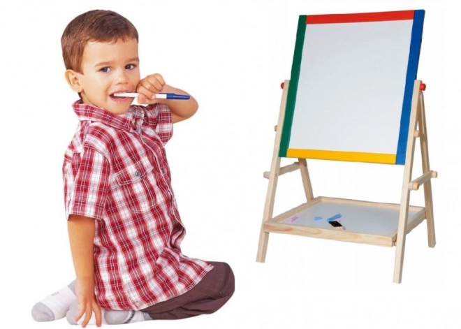 Dubbelzijdig krijtbord