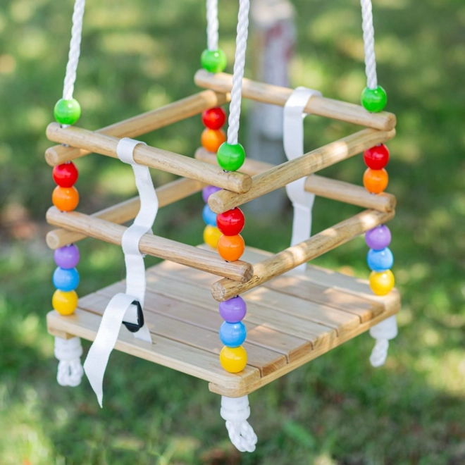 Bigjigs Toys Houten kralen schommel