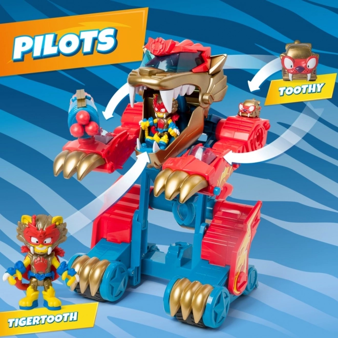 Speelset SuperThings Wild Tigerbot