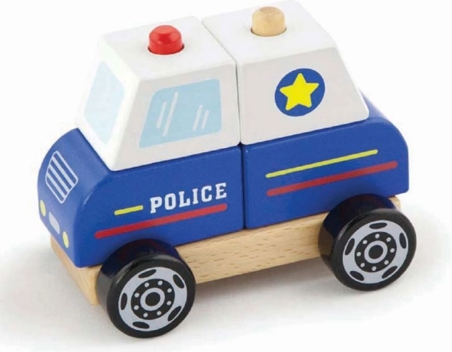 VIGA Holzpuzzle Polizei