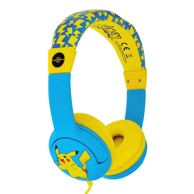 Bedrade hoofdtelefoon voor kinderen OTL Pokemon Pikachu (blauw-geel)