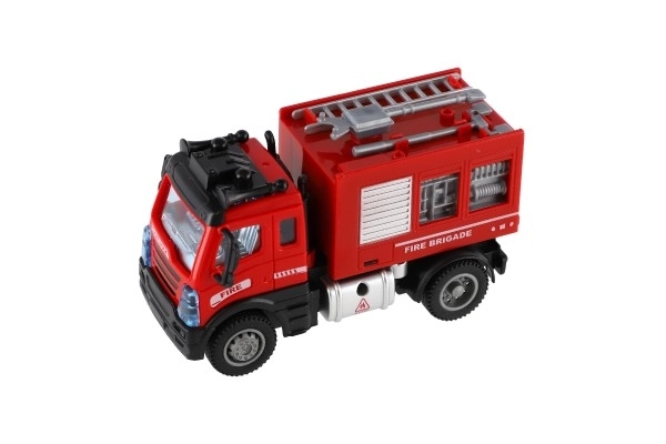 Brandweerauto met terugtrekfunctie