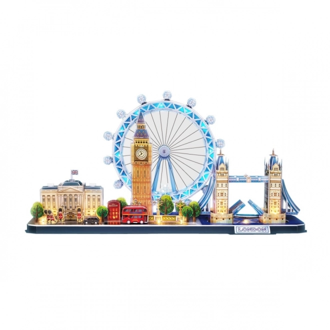 3D puzzel City line - Londen met LED