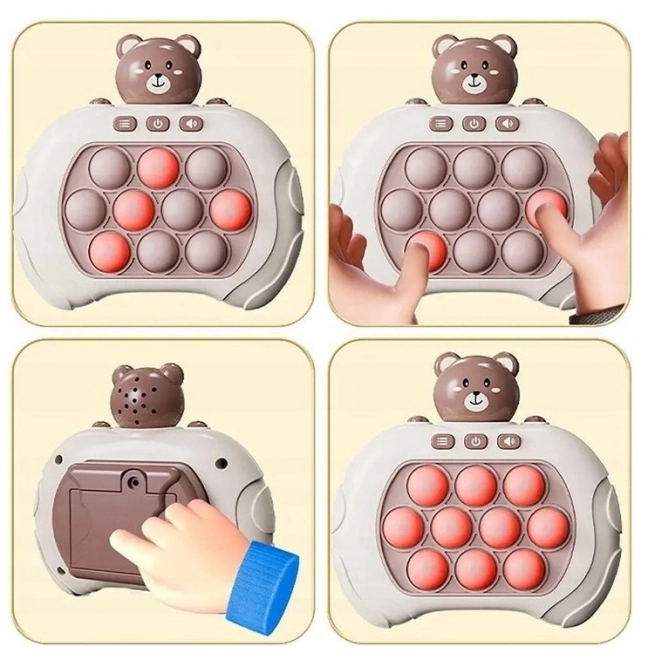 Jeu Antistress Interactif POP IT Ours