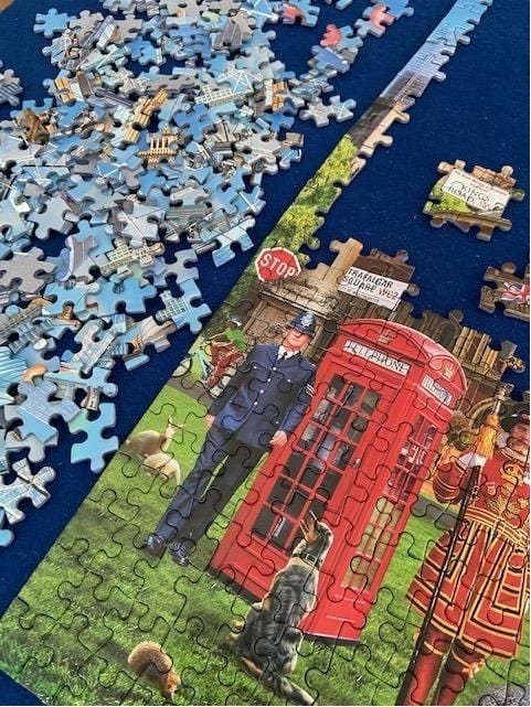 Puzzel Volání Londen 1000 stukjes