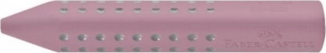 Gomme triangulaire Grip rose Faber-Castell