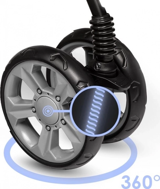 Roues EVA maniables avec suspension