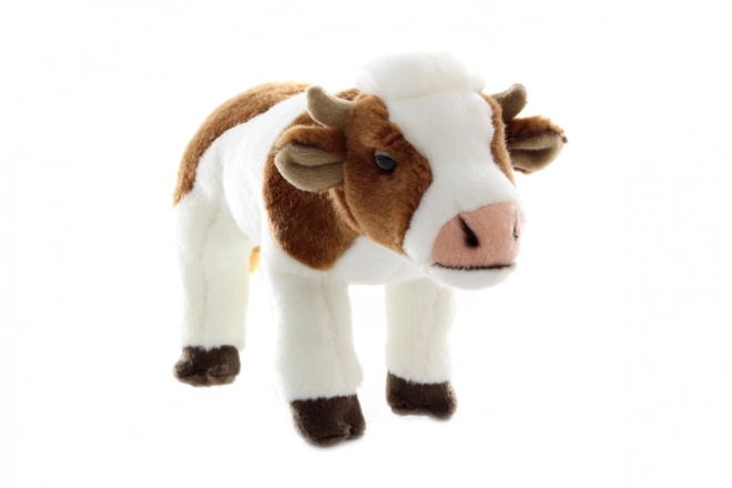 Vache en peluche sonore 25cm - ÉCOLOGIQUE