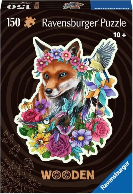 Puzzle en bois Renard coloré 150 pièces RAVENSBURGER