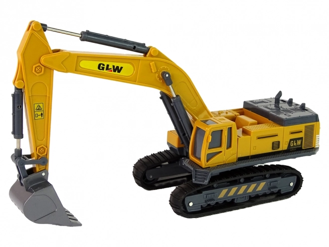 Constructievoertuig Caterpillar Graafmachine 1:55 geel