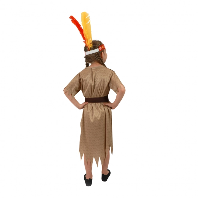 Costume indien pour enfant avec ceinture (S) e-emballage