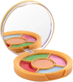 Lipgloss und Make-up in einem Set