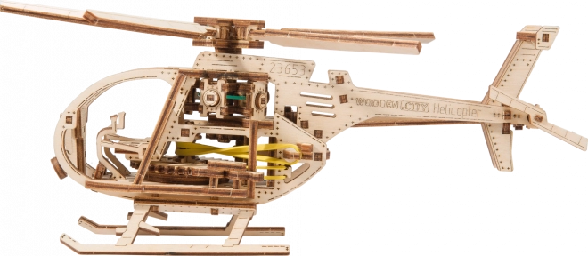 Houten 3D-puzzel helikopter