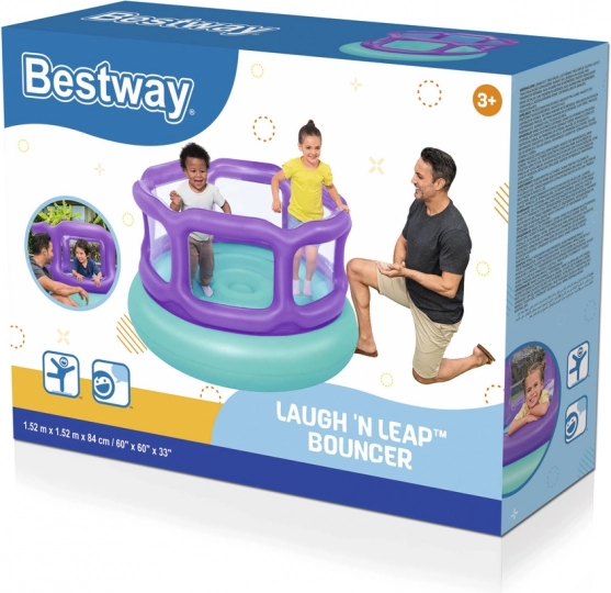 Opblaasbare trampoline Bestway voor kinderen