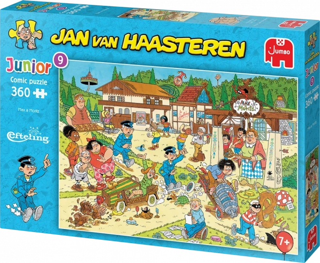JUMBO Puzzle JvH Junior 9 : Efteling Max et Moritz 360 pièces