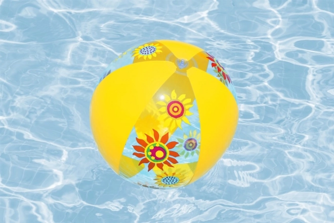 Inflatable Ball with Cheerful Patterns