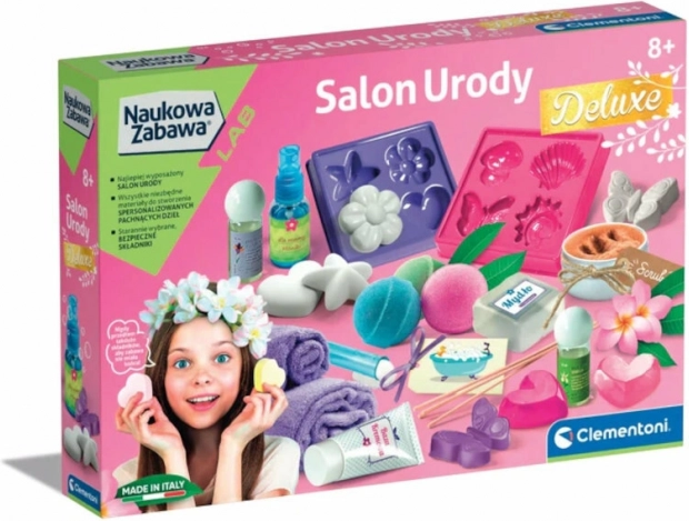 clementoni jeux scientifiques : salon de beauté (version polonaise)