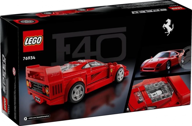 Lego Speed Champions Ferrari F40 Supercar