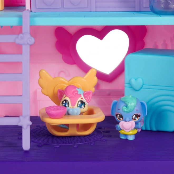 Hatchimals Spielset Regenbogenwelt im Wasser schlüpfend